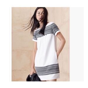 Madewell Embroidered Dress size XXS